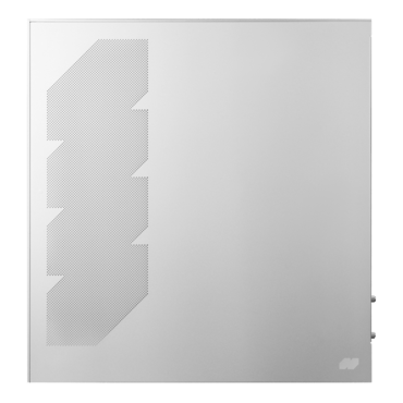 LUCA L70, Tempered Glass, No PSU, E-ATX, White, Mid Tower Case