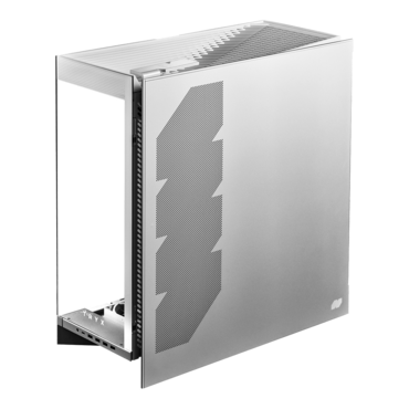LUCA L70, Tempered Glass, No PSU, E-ATX, White, Mid Tower Case