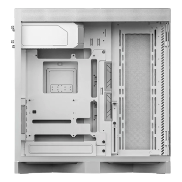 LUCA L70, Tempered Glass, No PSU, E-ATX, White, Mid Tower Case