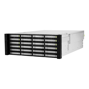 RS436-07-CR1K2.OLE.R, 24x 3.5&quot;/2.5&quot; External Bays, 12x 3.5&quot; + 2x 2.5&quot; Rear External Bays, 1200W CRPS PSU, EEB, Black/Grey, 4U Chassis - TAA Compliant