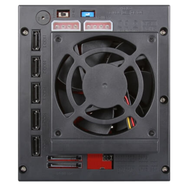 BPU-350SATA, 3x 5.25" to 5x 3.5"/2.5", SAS/SATA 6Gb/s, SSD/HDD, Silver Hot Swap Module