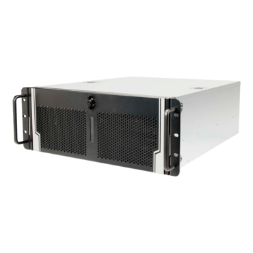 R400N-8P.3F.CR800, 3x 5.25&quot; + 1x 3.5&quot; External Bays, 3x 2.5&quot; Internal Bays, 800W PSU, CEB, Black/Grey, 4U Chassis - TAA Compliant