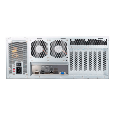 R400N-ADS, 3x 5.25" + 1x 3.5" External Bays, 3x 2.5" Internal Bays, No PSU, CEB, Black/Grey, 4U Chassis - TAA Compliant