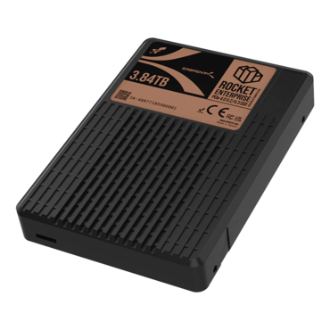 3.84TB Rocket Enterprise 15mm, 7000 / 6700 MB/s, TLC NAND, PCIe NVMe 4.0 x4, U.2 2.5&quot; SSD