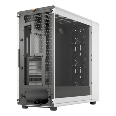 North XL RC TG Clear, Tempered Glass, No PSU, ATX, Chalk White, Full Tower Case