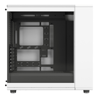 North XL RC TG Clear, Tempered Glass, No PSU, ATX, Chalk White, Full Tower Case