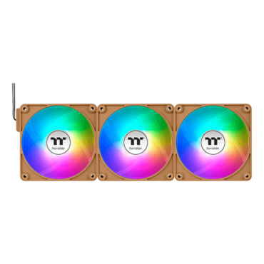 CT140 EX ARGB Gravel Sand 3 x 140mm, ARGB LEDs, 1800 RPM, 90.3 CFM, 30.7 dBA, Cooling Fans