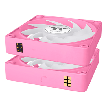 CT120 EX ARGB Bubble Pink 3 x 120mm, ARGB LEDs, 2000 RPM, 68 CFM, 28.5 dBA, Cooling Fans