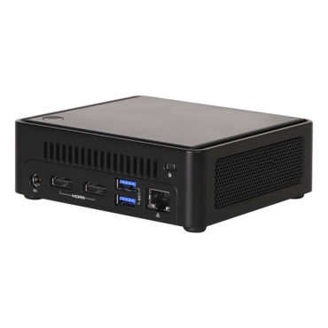 NUCS BOX-255H - TAA Compliant, Intel® Core™ Ultra 7 255H, 2x DDR5 SO-DIMM, 2x M.2 NVMe SSD, Intel® Arc™ Graphics, Mini PC Barebone