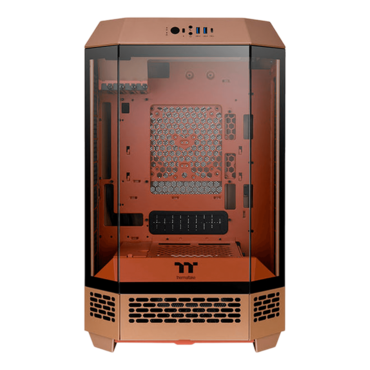 The Tower 300, Tempered Glass, No PSU, microATX, Gravel Sand, Mid Tower Case