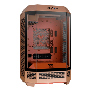The Tower 300, Tempered Glass, No PSU, microATX, Gravel Sand, Mid Tower Case