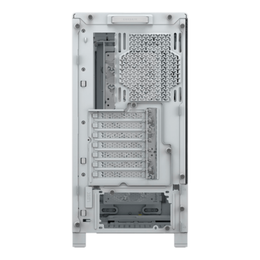 FRAME 4000D RS, Tempered Glass, No PSU, E-ATX, White, Mid Tower Case