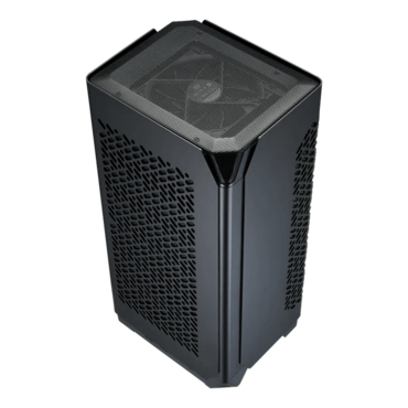 Ncore 100 Air, No PSU, Mini-ITX, Black, Mini Tower Case