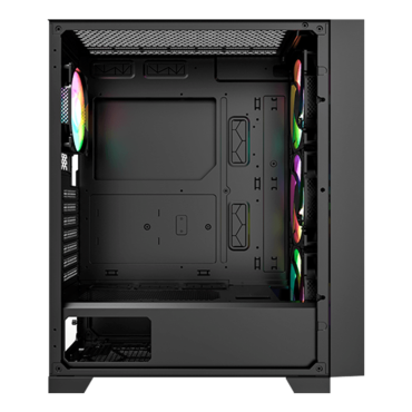 AIR 1000 Premium, Tempered Glass, No PSU, ATX, Black, Mid Tower Case