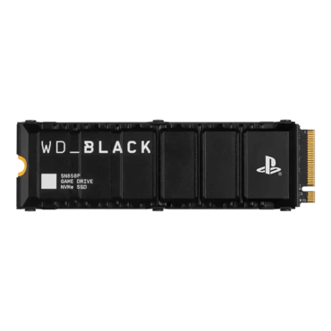 2TB WD_Black SN850P, w/ Heatsink, 7300 / 6600 MB/s, 3D NAND, PCIe NVMe 4.0 x4, M.2 2280 SSD