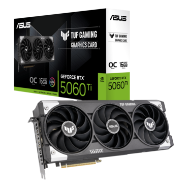 GeForce RTX™ 5060 Ti TUF-RTX5060TI-O16G-GAMING, 2662 - 2692MHz, 16GB GDDR7, Graphics Card