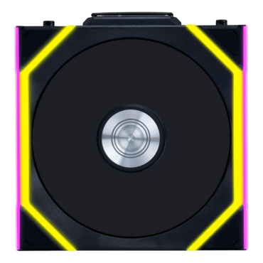 UNI FAN SL Wireless 120 Reverse Blade 3 x 120mm, w/ Controller, ARGB LEDs, 2000 RPM, 69.50 CFM, 31 dBA, Cooling Fans