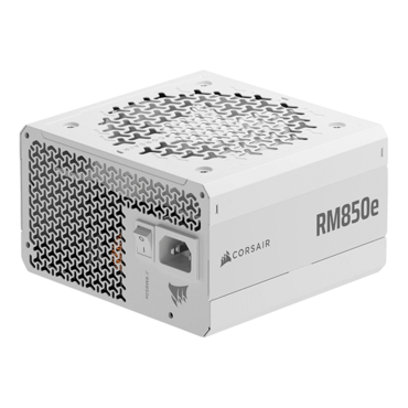 RM850e, 80 PLUS Gold 850W, White, Fully Modular, ATX Power Supply