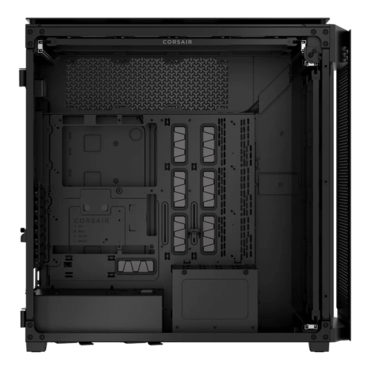 9000D RGB AIRFLOW, Tempered Glass, No PSU, E-ATX, Black, Full Tower Case