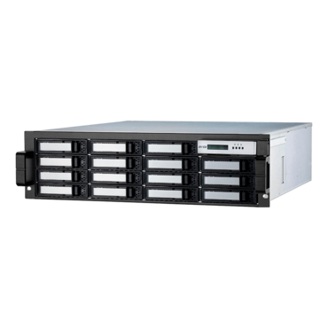 ARC-7316JS-TR3, 16-Bay 3U Rackmount 12Gb SAS JBOD w/ Expansion Port