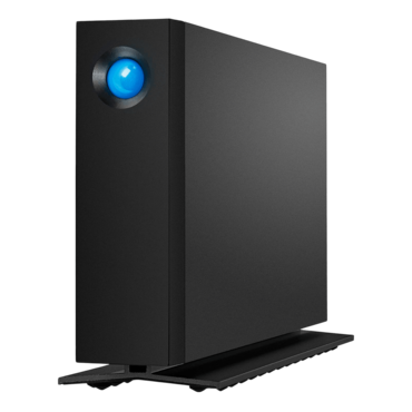 16TB LaCie d2 Professional, USB-C 3.2 Gen 2, Portable, Black, External Hard Drive