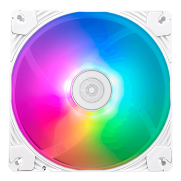 Shark Force 140 ARGB 140mm, White, ARGB LEDs, 2200 RPM, 120 CFM, 38.3 dBA, Cooling Fan