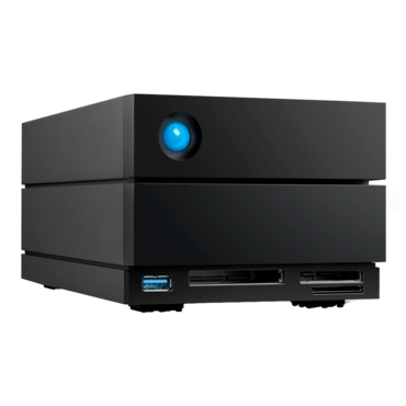 LaCie® 2big Dock (STLG48000400), 48TB External Drive, up to 550MB/s, Thunderbolt 3 / 2 - Retail