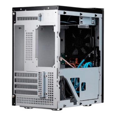 SG03-F, w/ Window, No PSU, microATX, Black, Mini Tower Case