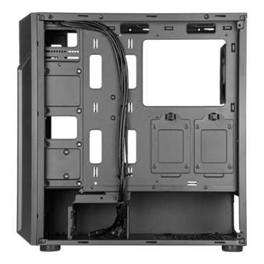 FARA 513, No PSU, ATX, Black, Mid Tower Case