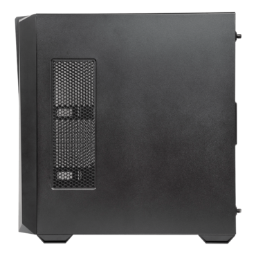 FARA B2, Tempered Glass, No PSU, E-ATX, Black, Mid Tower Case