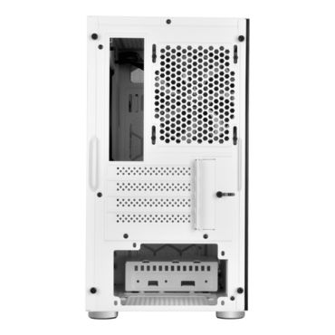FARA H1M, Tempered Glass, No PSU, microATX, White, Mini Tower Case