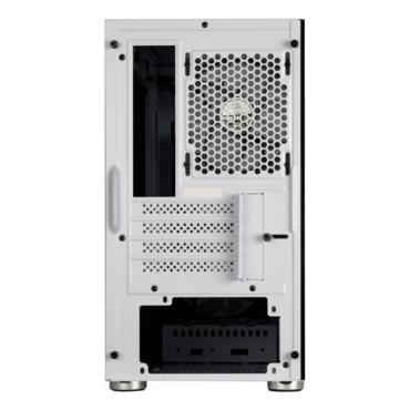 FARA H1M PRO, Tempered Glass, No PSU, microATX, White, Mini Tower Case