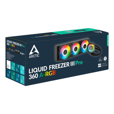 Liquid Freezer III Pro 360 A-RGB, 360mm Radiator, Liquid Cooling System