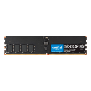 32GB (2 x 16GB) Classic DDR5 6400MT/s, CL52, CUDIMM Memory