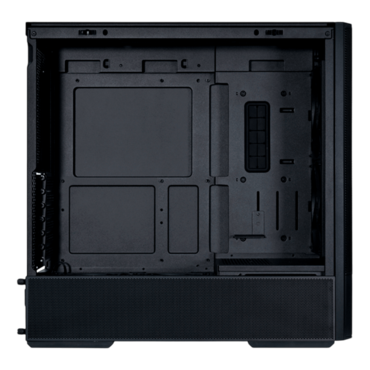 LANCOOL 207 DIGITAL, LCD, Tempered Glass, No PSU, ATX, Black, Mid Tower Case