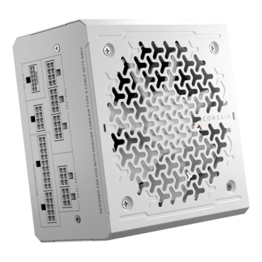RM1000e, 80 PLUS Gold 1000W, White, Fully Modular, ATX Power Supply