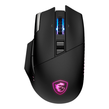 VERSA PRO WIRELESS, RGB, 26000-dpi, Wired/Bluetooth/Wireless, Black, Optical Gaming Mouse