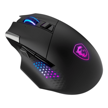VERSA PRO WIRELESS, RGB, 26000-dpi, Wired/Bluetooth/Wireless, Black, Optical Gaming Mouse