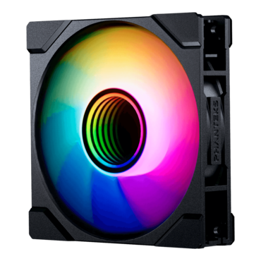 M25G2-120 Reverse 3 x 120mm, D-RGB LEDs, 2000 RPM, 73.69 CFM, 39.28 dBA, Cooling Fans