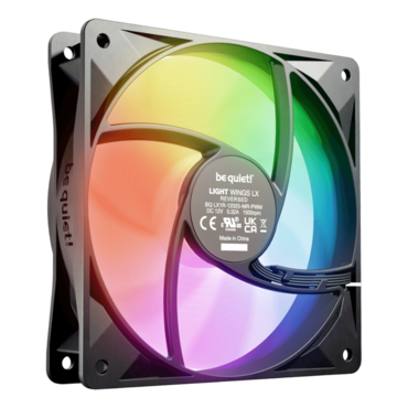 Light Wings LX Reverse 120mm, ARGB LEDs, 1500 RPM, 48.8 CFM, 28.5 dBA, Cooling Fan