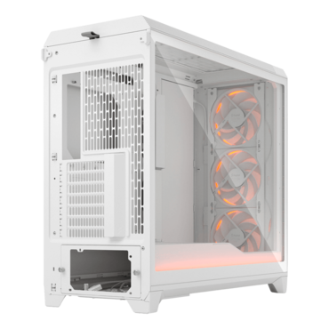 Meshify 3 XL Ambience Pro RGB TG Clear Tint, Tempered Glass, No PSU, E-ATX, White, Full Tower Case