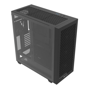 AX500, Tempered Glass, No PSU, E-ATX, Black, Full Tower Case