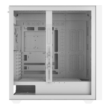 AX500 Snow, Tempered Glass, No PSU, E-ATX, White, Full Tower Case