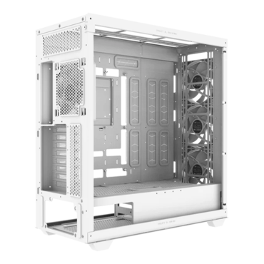 AX500 Snow, Tempered Glass, No PSU, E-ATX, White, Full Tower Case