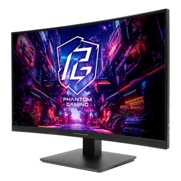 Phantom Gaming PG27QRT1B, Curved, 27" VA, 2560 x 1440 (QHD), 1ms, 180Hz, FreeSync™ Gaming Monitor