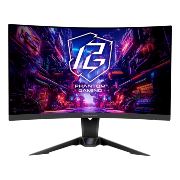 Phantom Gaming PG27QRT2A, Curved, 27&quot; VA, 2560 x 1440 (QHD), 1ms, 180Hz, FreeSync™ Gaming Monitor