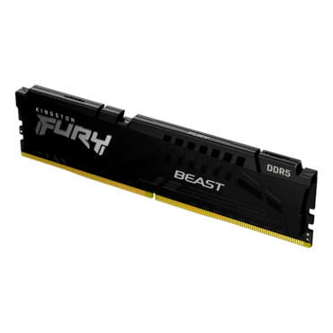 128GB (2 x 64GB) FURY Beast DDR5 5600MHz, CL36, Black, DIMM Memory