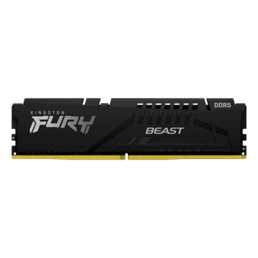 128GB (2 x 64GB) FURY Beast DDR5 5600MHz, CL36, Black, DIMM Memory