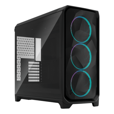 Meshify 3 XL RGB TG Light Tint, Tempered Glass, No PSU, E-ATX, Black, Full Tower Case