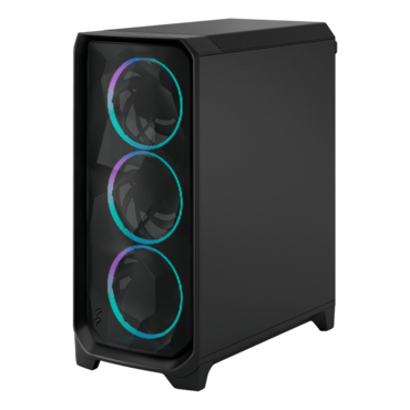 Meshify 3 RGB TG Light Tint, Tempered Glass, No PSU, E-ATX, Black, Mid Tower Case